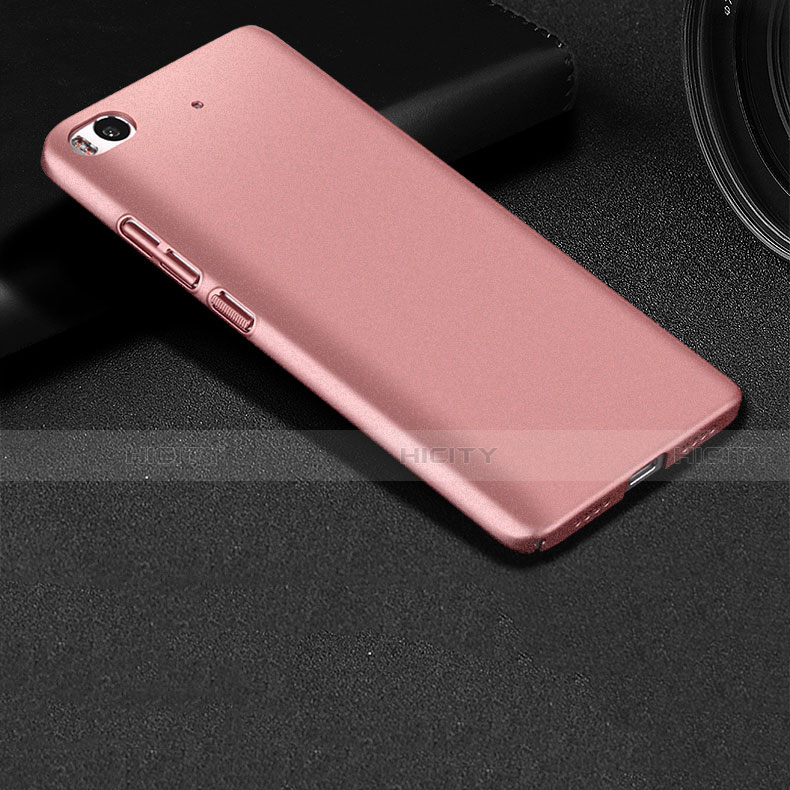 Custodia Plastica Rigida Sabbie Mobili per Xiaomi Mi 5S 4G Oro Rosa