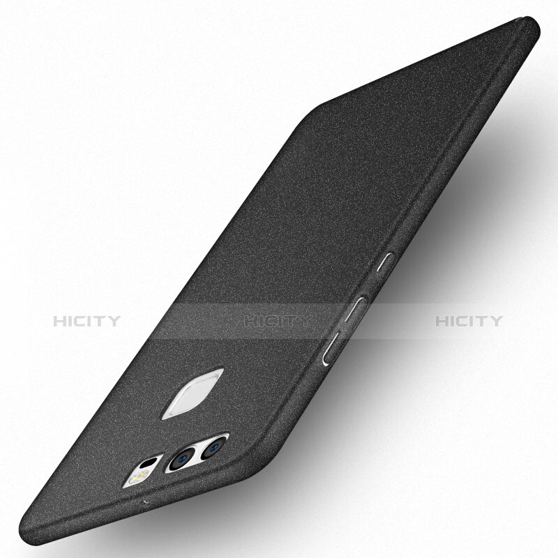 Custodia Plastica Rigida Sabbie Mobili Q01 per Huawei P9 Plus Nero