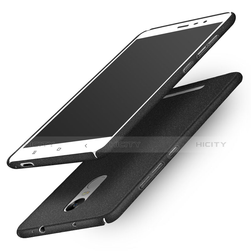 Custodia Plastica Rigida Sabbie Mobili Q01 per Xiaomi Redmi Note 3 Nero