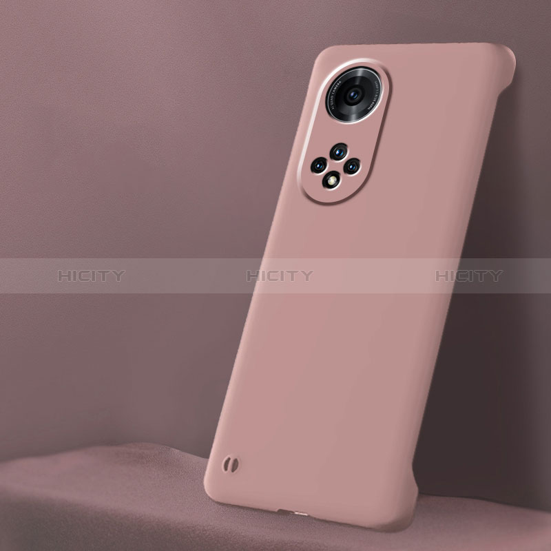 Custodia Plastica Rigida Senza Cornice Cover Opaca P01 per Huawei Honor 50 5G Oro Rosa