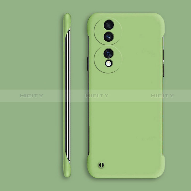 Custodia Plastica Rigida Senza Cornice Cover Opaca P01 per Huawei Honor 70 5G Verde Pastello