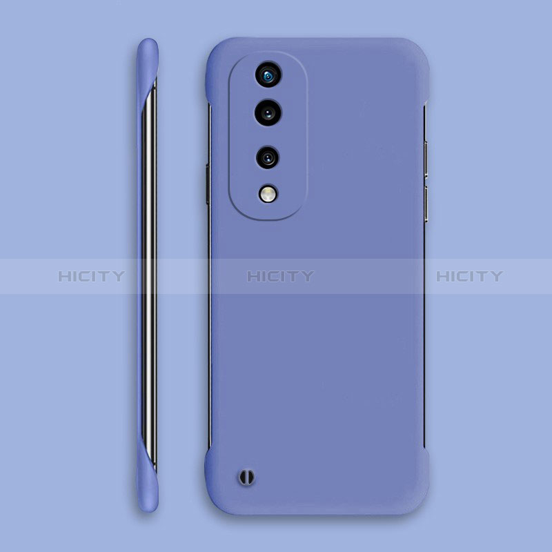 Custodia Plastica Rigida Senza Cornice Cover Opaca P01 per Huawei Honor 70 Pro+ Plus 5G Grigio Lavanda