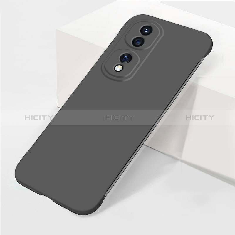 Custodia Plastica Rigida Senza Cornice Cover Opaca P01 per Huawei Honor 80 Pro 5G Nero