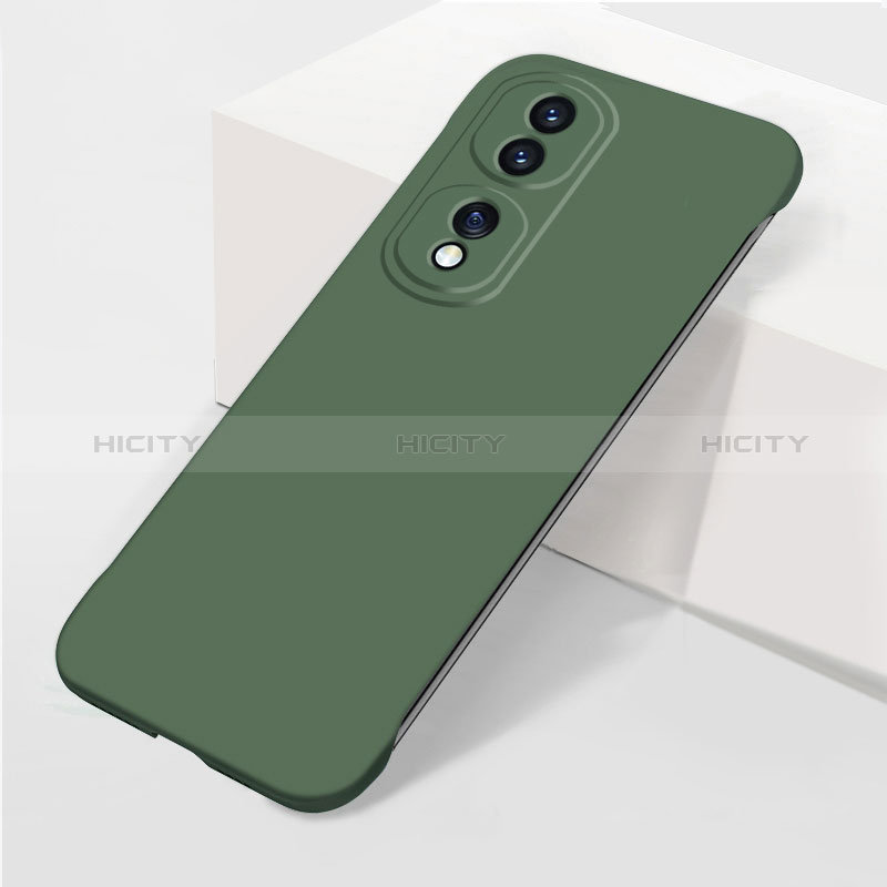 Custodia Plastica Rigida Senza Cornice Cover Opaca P01 per Huawei Honor 80 Pro 5G Verde Notte