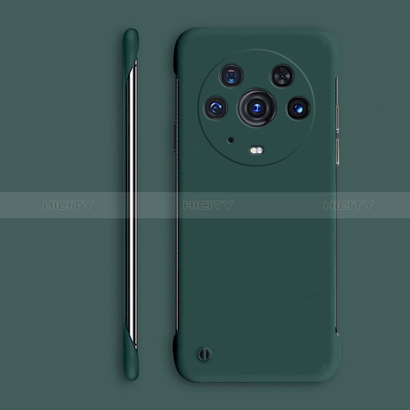 Custodia Plastica Rigida Senza Cornice Cover Opaca P01 per Huawei Honor Magic3 Pro 5G Verde Notte