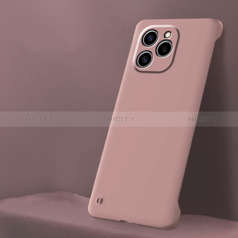 Custodia Plastica Rigida Senza Cornice Cover Opaca per Huawei Honor 60 SE 5G Rosa