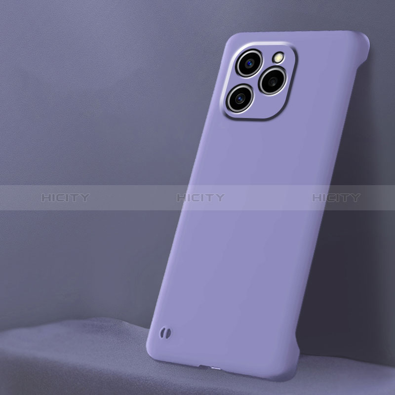 Custodia Plastica Rigida Senza Cornice Cover Opaca per Huawei Honor 60 SE 5G Viola