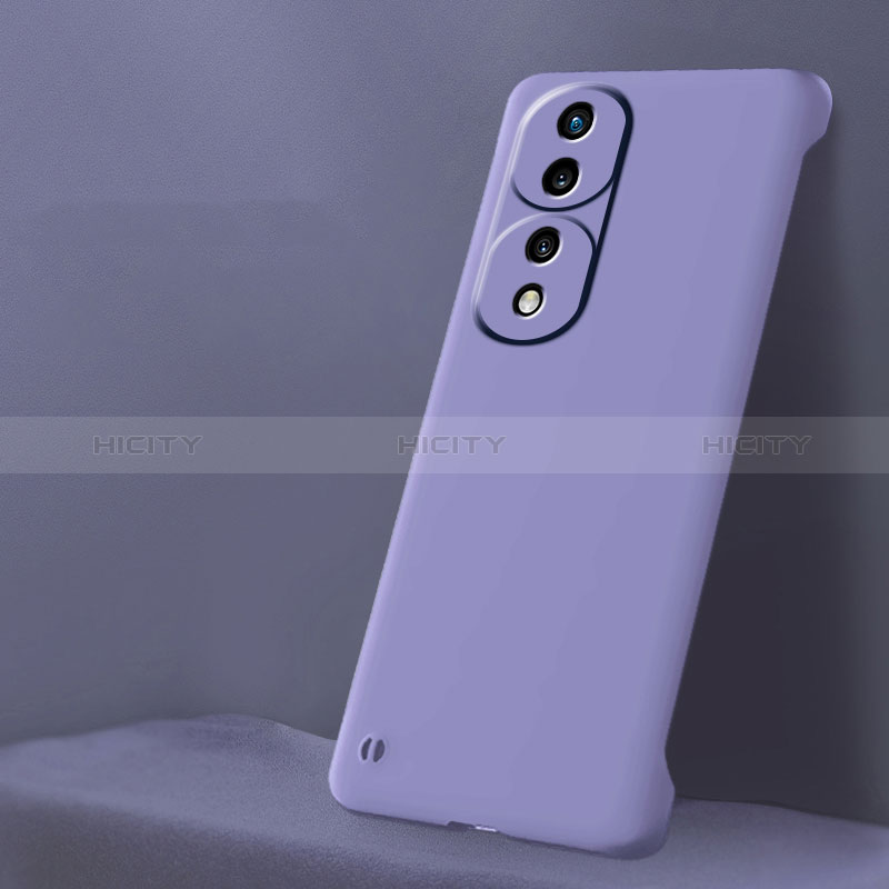 Custodia Plastica Rigida Senza Cornice Cover Opaca per Huawei Honor 70 Pro 5G Viola