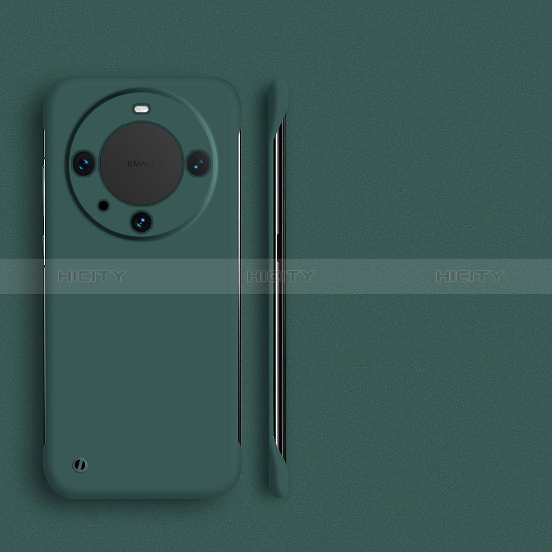 Custodia Plastica Rigida Senza Cornice Cover Opaca per Huawei Mate 60 Pro Verde Notte