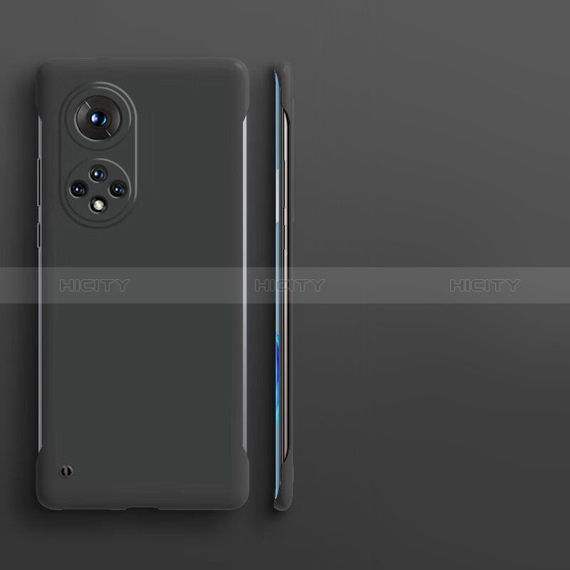 Custodia Plastica Rigida Senza Cornice Cover Opaca per Huawei Nova 9 Nero