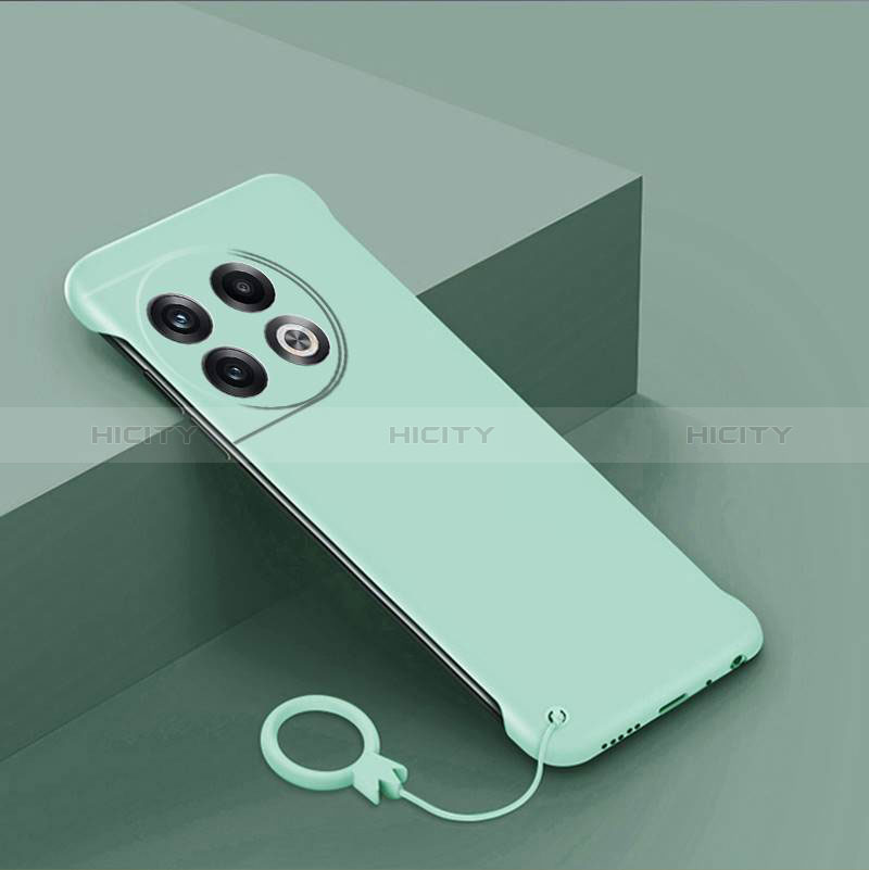 Custodia Plastica Rigida Senza Cornice Cover Opaca per OnePlus 11R 5G Verde Pastello