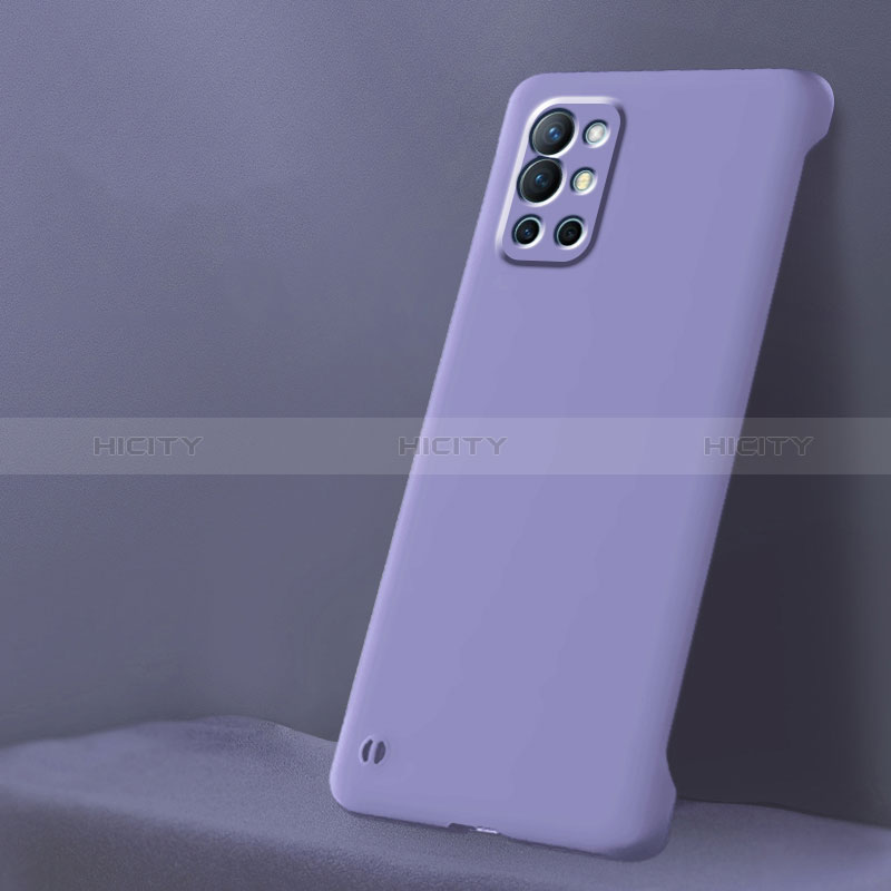 Custodia Plastica Rigida Senza Cornice Cover Opaca per OnePlus 9R 5G Lavanda