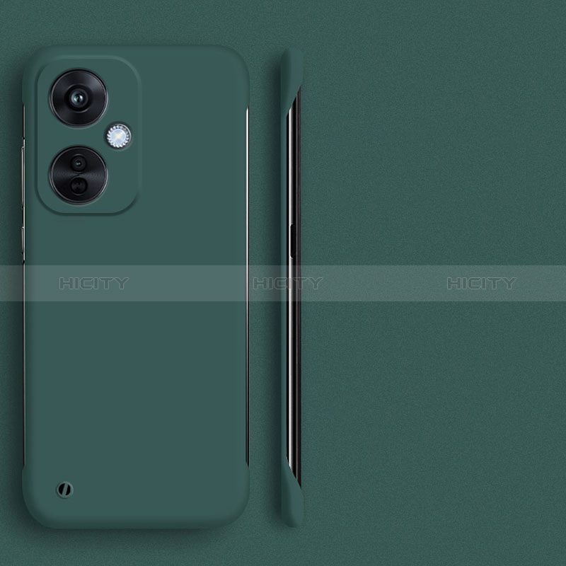 Custodia Plastica Rigida Senza Cornice Cover Opaca per OnePlus Nord CE 3 5G Verde Notte