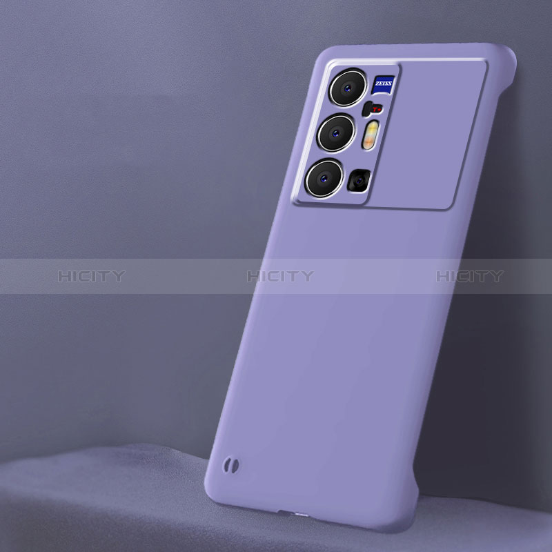 Custodia Plastica Rigida Senza Cornice Cover Opaca per Vivo X70 Pro+ Plus 5G Lavanda