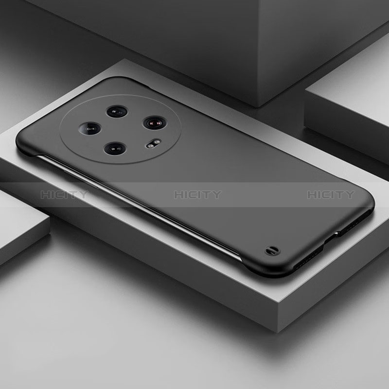 Custodia Plastica Rigida Senza Cornice Cover Opaca per Xiaomi Mi 13 Ultra 5G Nero