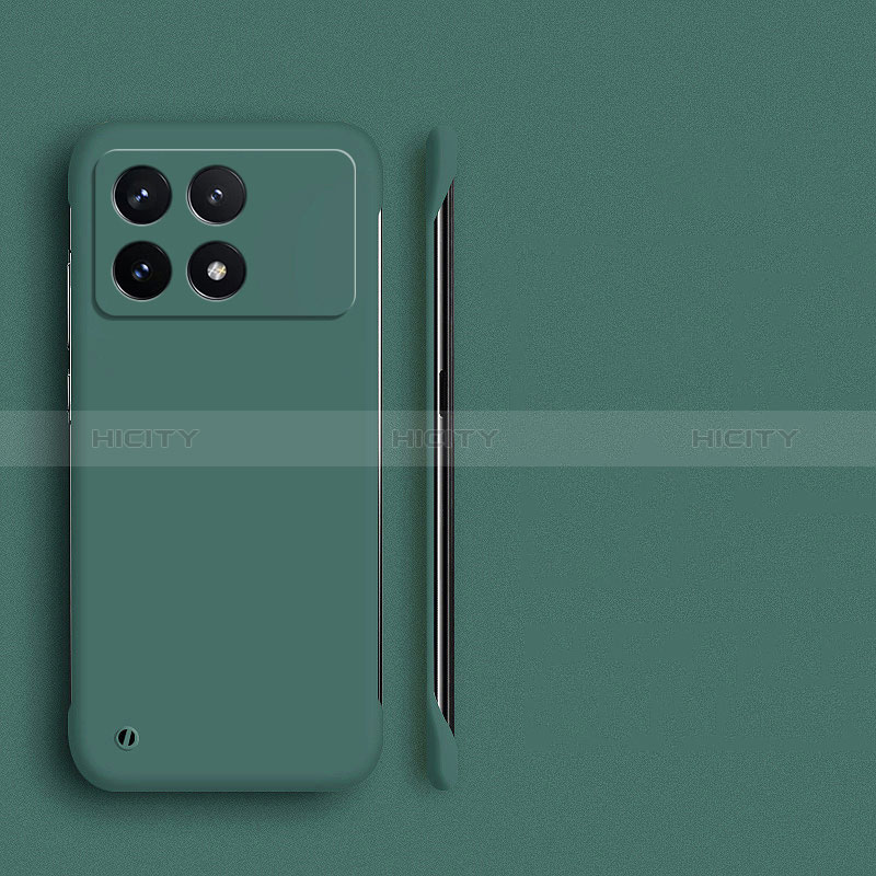 Custodia Plastica Rigida Senza Cornice Cover Opaca per Xiaomi Redmi K70 5G Verde Notte