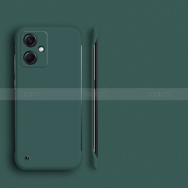 Custodia Plastica Rigida Senza Cornice Cover Opaca per Xiaomi Redmi Note 12R Pro 5G Verde