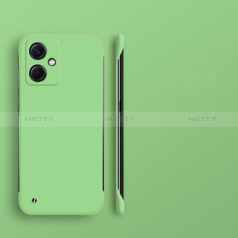 Custodia Plastica Rigida Senza Cornice Cover Opaca per Xiaomi Redmi Note 12R Pro 5G Verde Pastello