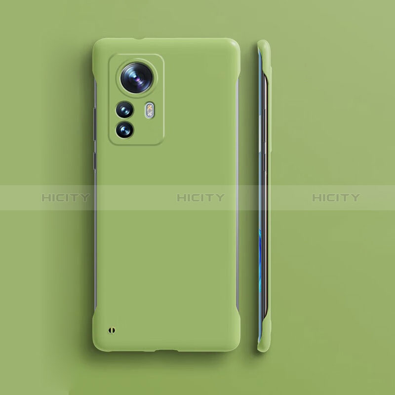 Custodia Plastica Rigida Senza Cornice Cover Opaca per Xiaomi Redmi Note 12S Verde Pastello