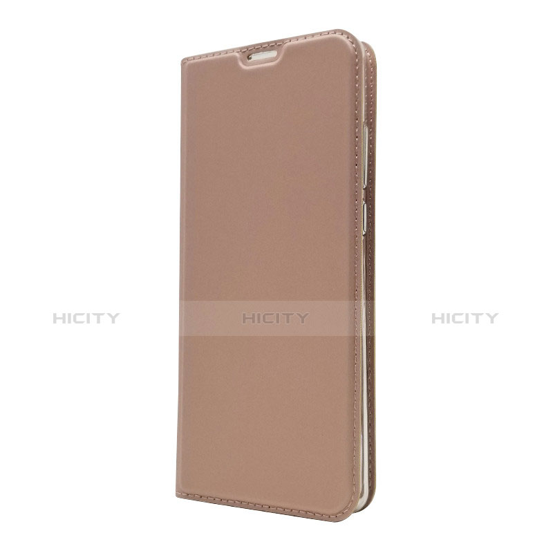 Custodia Portafoglio In Pelle con Stand L01 per Huawei P30 Pro New Edition Oro Rosa