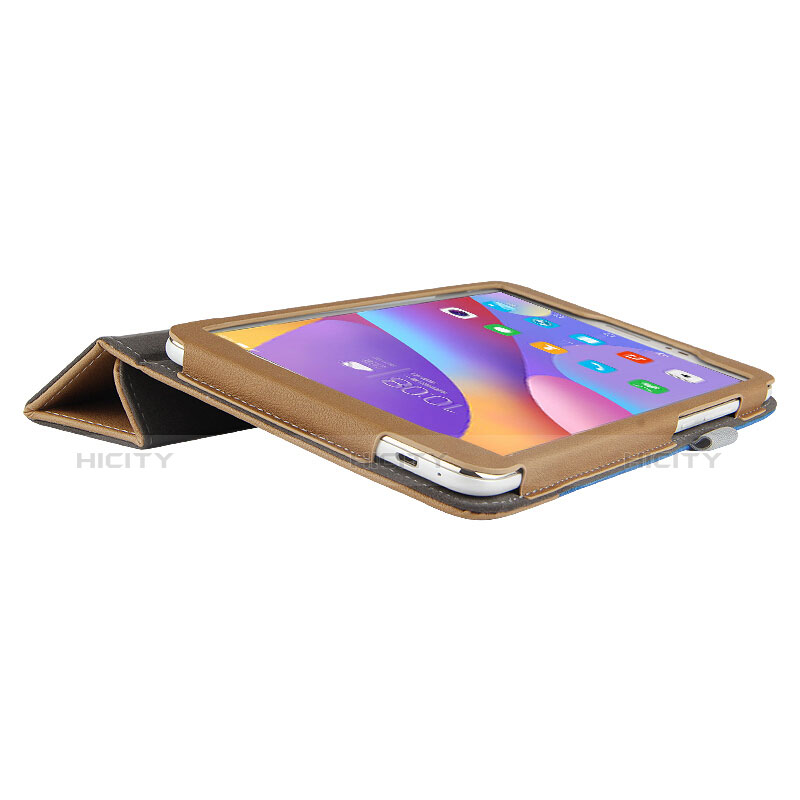 Custodia Portafoglio In Pelle con Stand L05 per Huawei Honor Pad 2 Blu