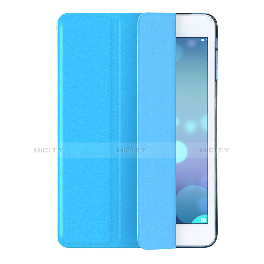 Custodia Portafoglio In Pelle con Stand per Apple iPad Mini 2 Cielo Blu