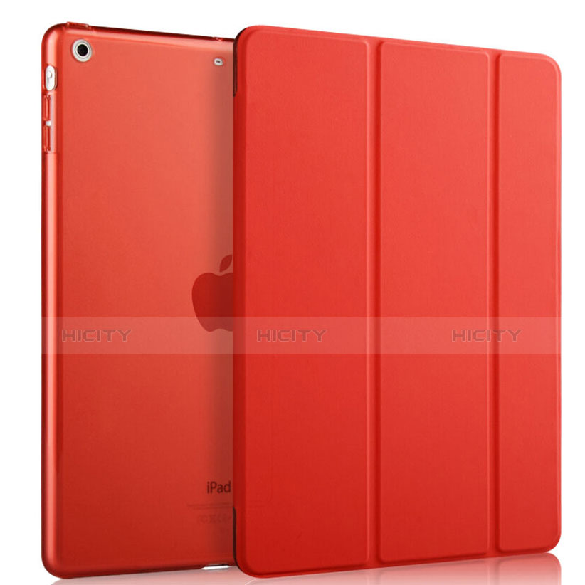 Custodia Portafoglio In Pelle con Stand per Apple iPad Mini 3 Rosso