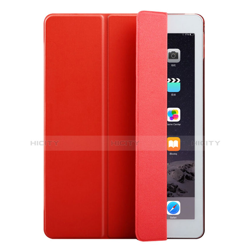 Custodia Portafoglio In Pelle con Stand per Apple iPad Mini 3 Rosso