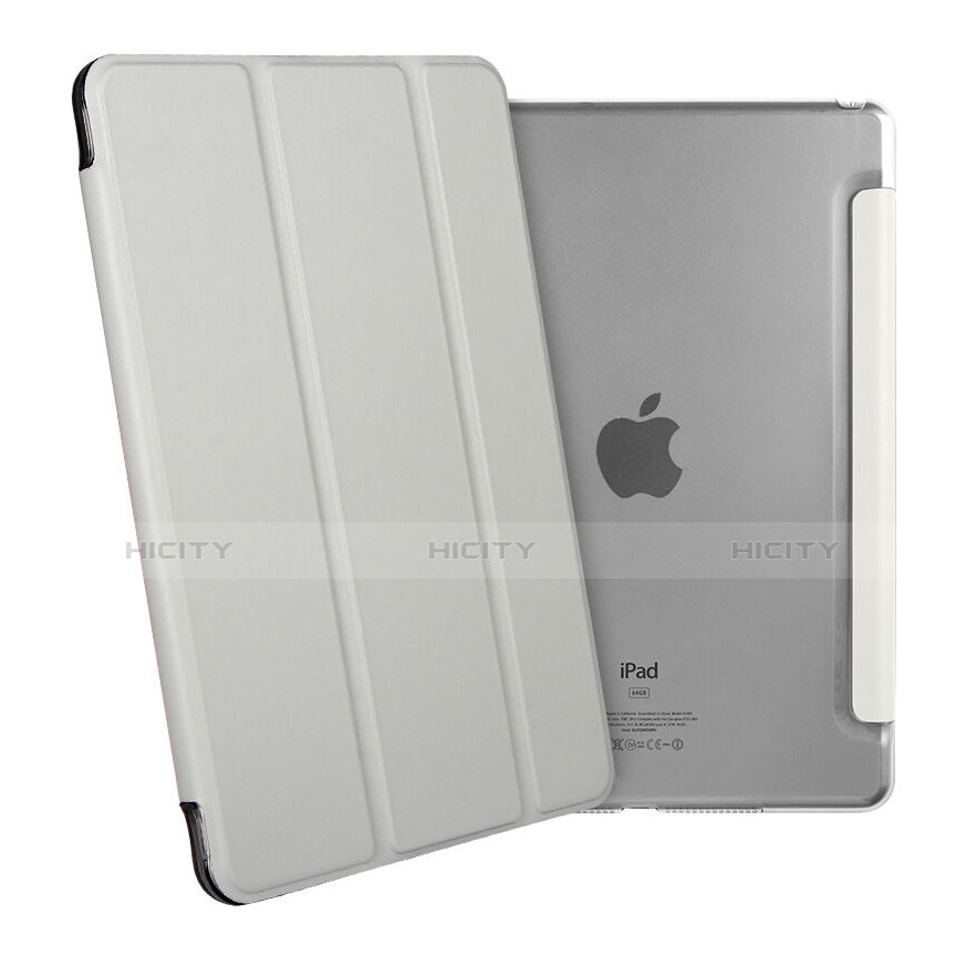 Custodia Portafoglio In Pelle con Stand per Apple iPad Mini 4 Grigio