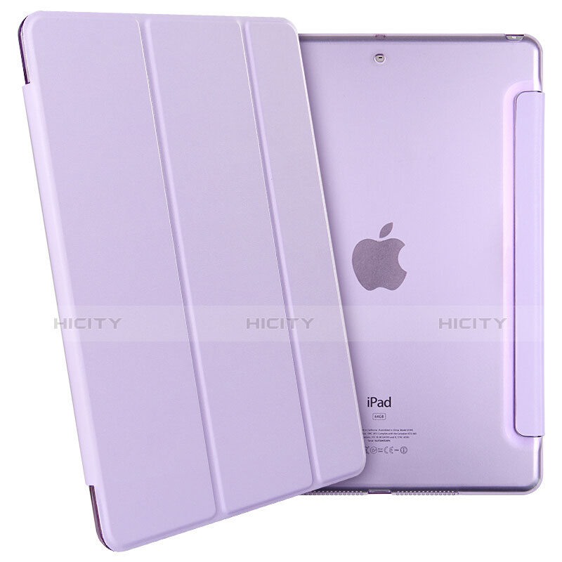 Custodia Portafoglio In Pelle con Stand per Apple New iPad Pro 9.7 (2017) Viola