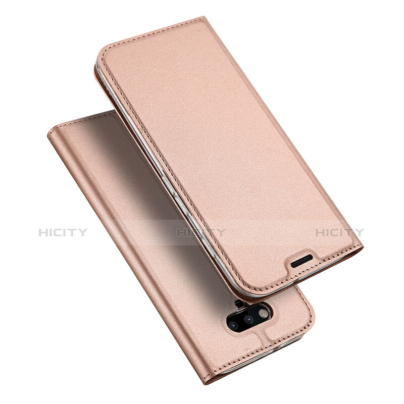 Custodia Portafoglio In Pelle con Stand per Huawei Honor Magic Oro Rosa