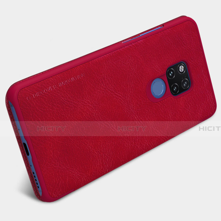 Custodia Portafoglio In Pelle con Stand per Huawei Mate 20 X 5G Rosso