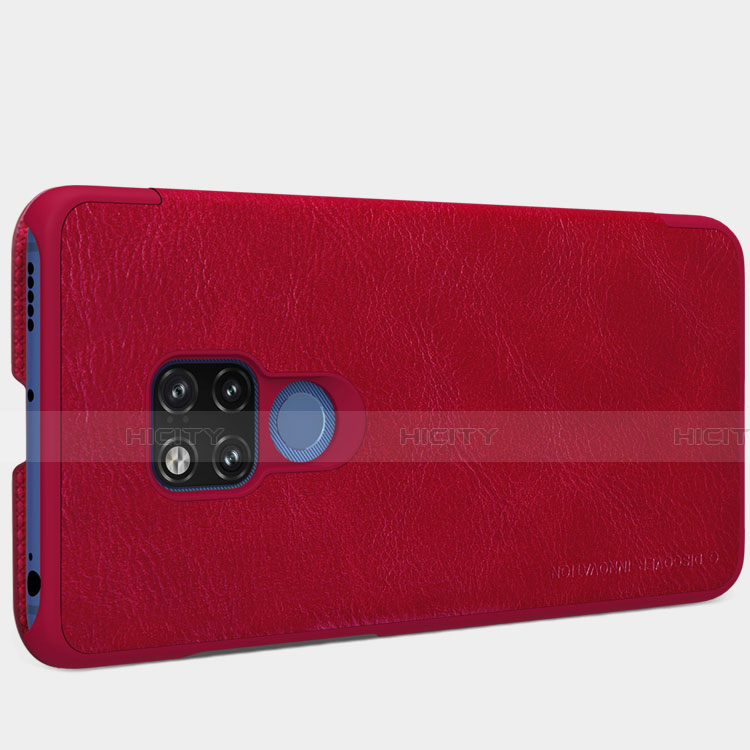 Custodia Portafoglio In Pelle con Stand per Huawei Mate 20 X 5G Rosso