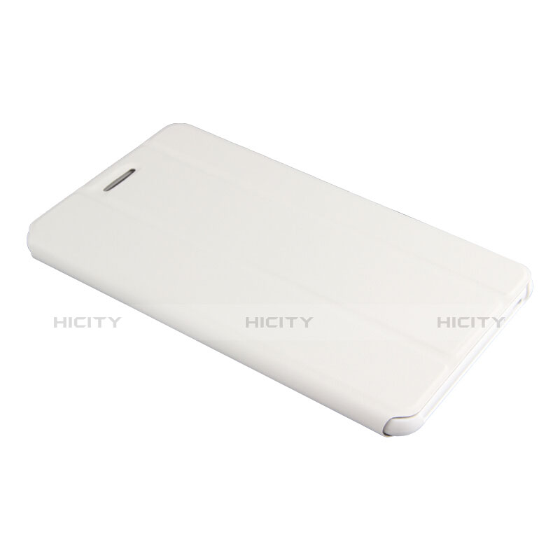 Custodia Portafoglio In Pelle con Stand per Huawei MediaPad T2 Pro 7.0 PLE-703L Bianco