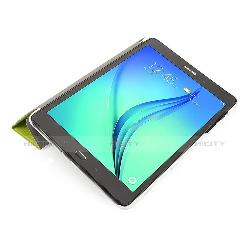 Custodia Portafoglio In Pelle con Stand per Samsung Galaxy Tab S2 8.0 SM-T710 SM-T715 Verde