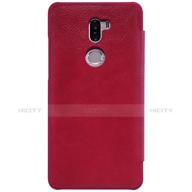 Custodia Portafoglio In Pelle con Stand per Xiaomi Mi 5S Plus Rosso