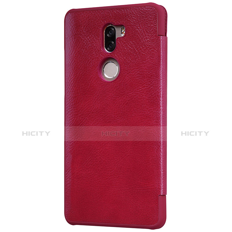 Custodia Portafoglio In Pelle con Stand per Xiaomi Mi 5S Plus Rosso