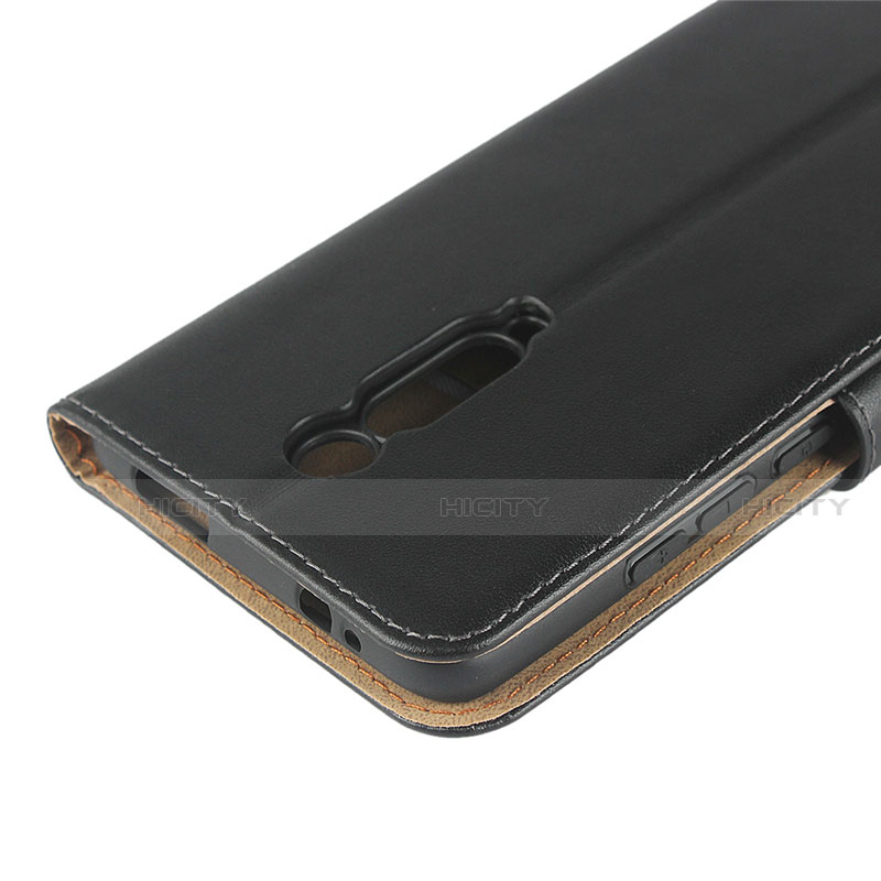 Custodia Portafoglio In Pelle con Supporto K01 per Xiaomi Mi 9T Nero