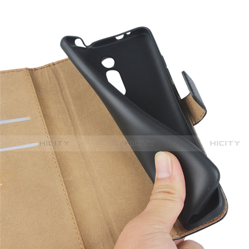 Custodia Portafoglio In Pelle con Supporto K01 per Xiaomi Redmi K20 Pro Nero