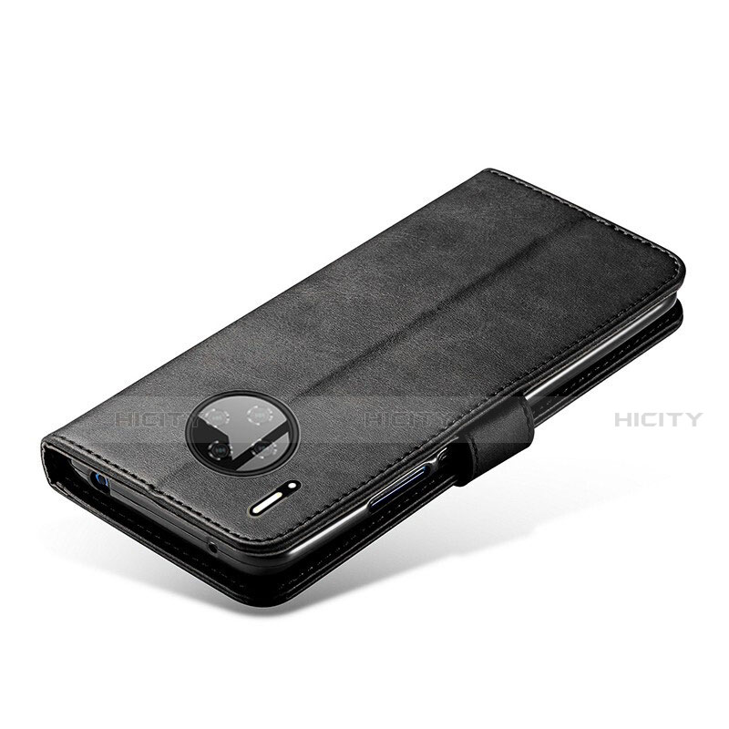 Custodia Portafoglio In Pelle con Supporto L01 per Huawei Mate 30 Nero