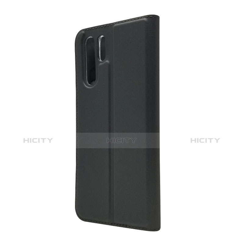 Custodia Portafoglio In Pelle con Supporto L01 per Huawei P30 Pro New Edition Nero