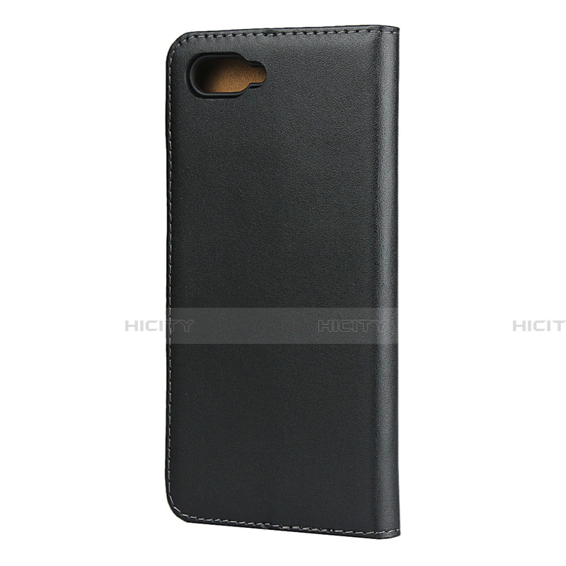 Custodia Portafoglio In Pelle con Supporto L01 per Oppo R15X Nero