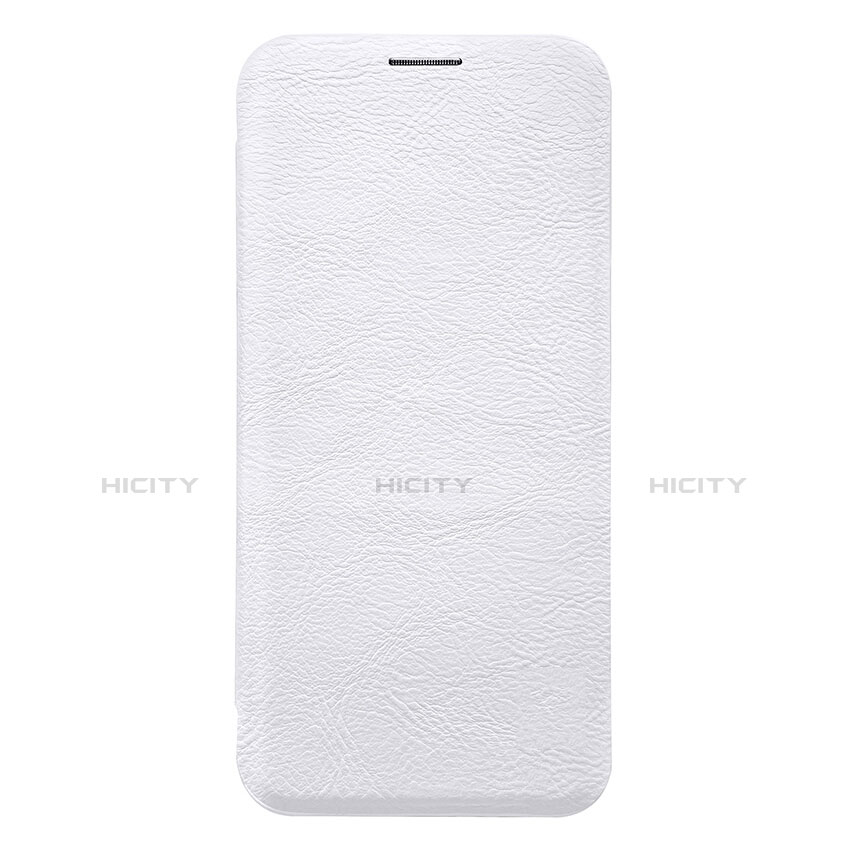 Custodia Portafoglio In Pelle con Supporto L01 per Samsung Galaxy S9 Bianco