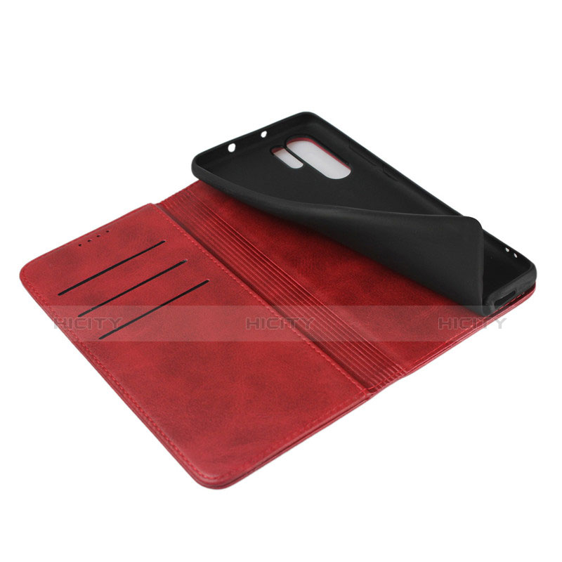 Custodia Portafoglio In Pelle con Supporto L02 per Huawei P30 Pro New Edition Rosso Rosa