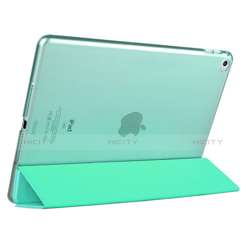 Custodia Portafoglio In Pelle con Supporto L05 per Apple iPad Mini 4 Verde