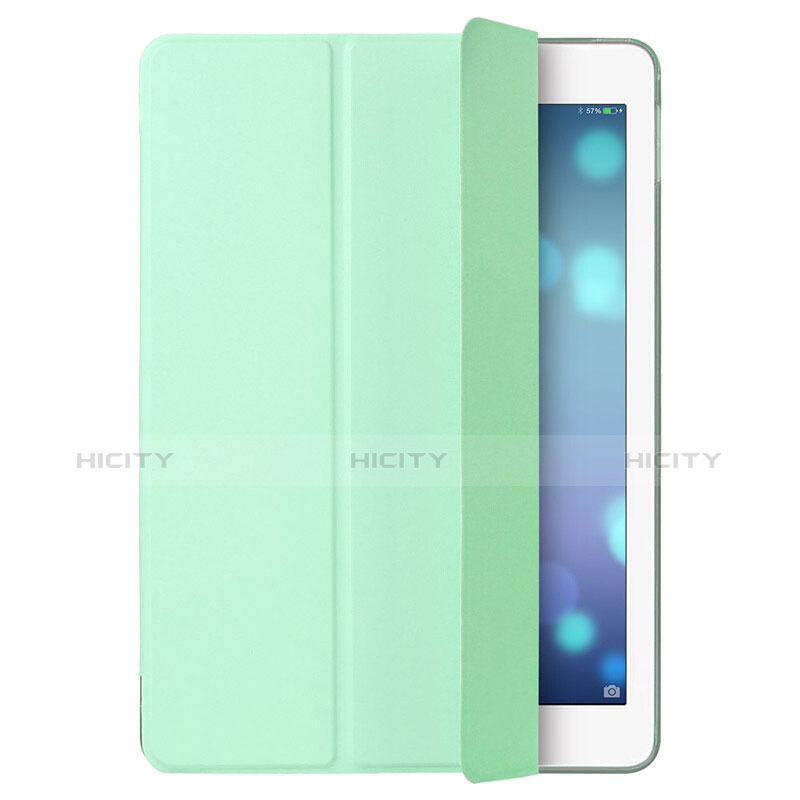 Custodia Portafoglio In Pelle con Supporto L06 per Apple iPad Mini 3 Verde