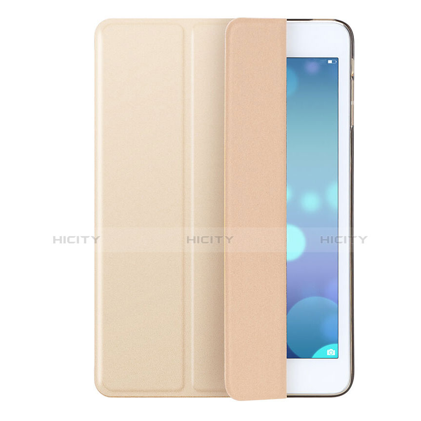 Custodia Portafoglio In Pelle con Supporto per Apple iPad Mini 2 Oro