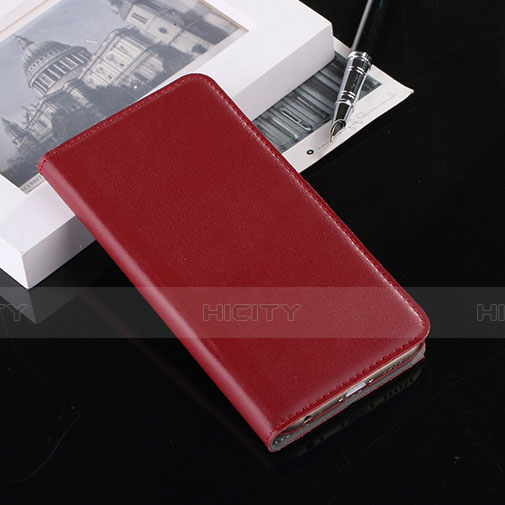 Custodia Portafoglio In Pelle con Supporto per Apple iPhone 6S Rosso