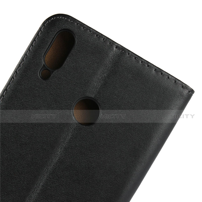 Custodia Portafoglio In Pelle con Supporto per Huawei Honor 8X Nero