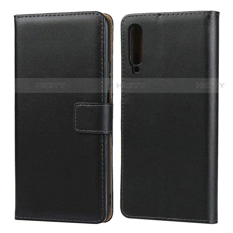 Custodia Portafoglio In Pelle con Supporto per Huawei P Smart Pro (2019) Nero